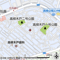 千葉県船橋市高根台4丁目12-7周辺の地図