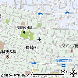 東京都豊島区長崎3丁目周辺の地図