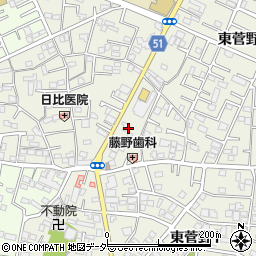 増田荘周辺の地図