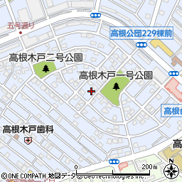 千葉県船橋市高根台4丁目15-5周辺の地図