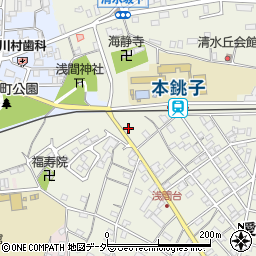 千葉県銚子市愛宕町2991周辺の地図