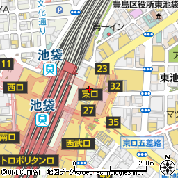 株式会社パルコ　池袋店Ｂ１階東京芸夢周辺の地図