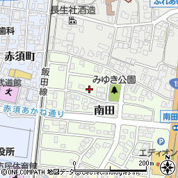 長野県駒ヶ根市南田6-24周辺の地図