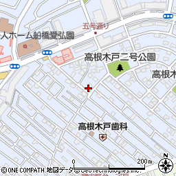 千葉県船橋市高根台4丁目4-313周辺の地図