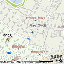 千葉県市川市北方町4丁目1663周辺の地図