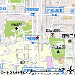 東京都練馬区中村南1丁目14周辺の地図