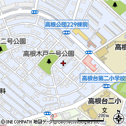 千葉県船橋市高根台4丁目26-4周辺の地図