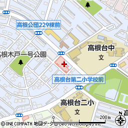 千葉県船橋市高根台4丁目29周辺の地図