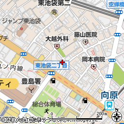 東京都豊島区東池袋2丁目20-6周辺の地図
