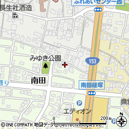 長野県駒ヶ根市南田3-5周辺の地図