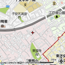 東京都豊島区南大塚1丁目34周辺の地図