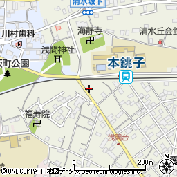 千葉県銚子市愛宕町2995-1周辺の地図