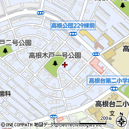 千葉県船橋市高根台4丁目26-6周辺の地図