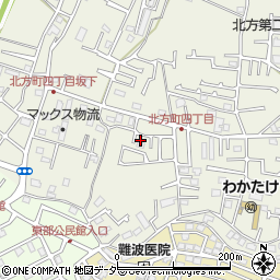 千葉県市川市北方町4丁目1737周辺の地図