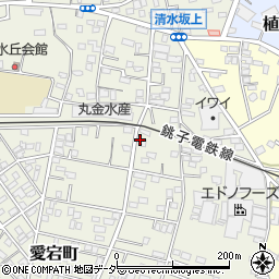 千葉県銚子市愛宕町3141-2周辺の地図