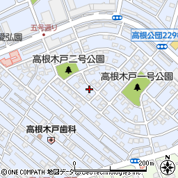 千葉県船橋市高根台4丁目12-6周辺の地図