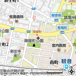 永井時計店周辺の地図