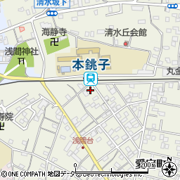 千葉県銚子市愛宕町2942周辺の地図