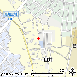 千葉県佐倉市臼井周辺の地図
