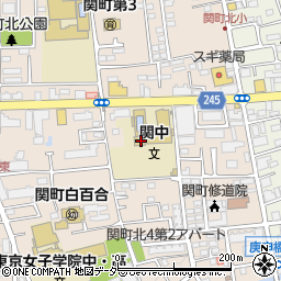 東京都練馬区関町北4丁目34周辺の地図