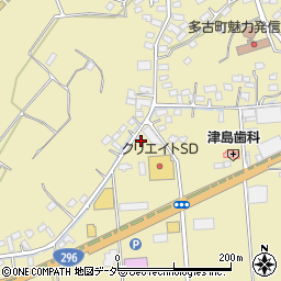 千葉県香取郡多古町多古2407周辺の地図