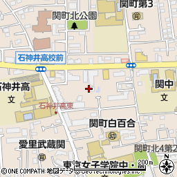 東京都練馬区関町北4丁目33周辺の地図