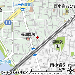 東京都江戸川区西小岩1丁目11-3周辺の地図