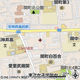 スシロー 練馬関町店周辺の地図