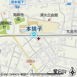 千葉県銚子市愛宕町2943周辺の地図
