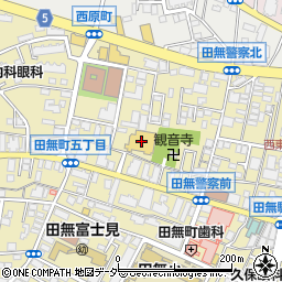 オリンピック　田無店周辺の地図