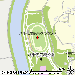 八千代市総合グラウンド周辺の地図