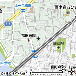 東京都江戸川区西小岩1丁目11-4周辺の地図