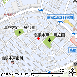 千葉県船橋市高根台4丁目15-9周辺の地図