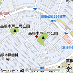 千葉県船橋市高根台4丁目15-3周辺の地図