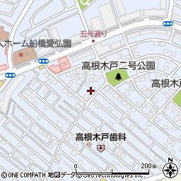 千葉県船橋市高根台4丁目4-314周辺の地図