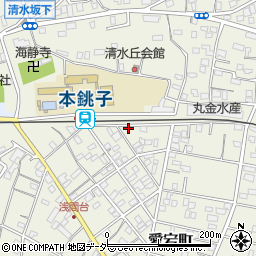 千葉県銚子市愛宕町2945周辺の地図