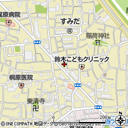 セブンイレブン墨田４丁目店周辺の地図