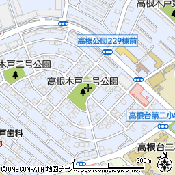 千葉県船橋市高根台4丁目19周辺の地図