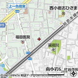 東京都江戸川区西小岩1丁目11-24周辺の地図
