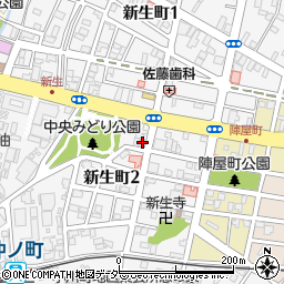 千葉県銚子市新生町2丁目11-8周辺の地図