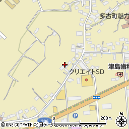 千葉県香取郡多古町多古2405周辺の地図