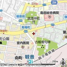 千葉県銚子市馬場町4-10周辺の地図