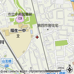 東京都福生市熊川1101周辺の地図