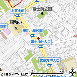 東京都文京区本駒込5丁目1周辺の地図