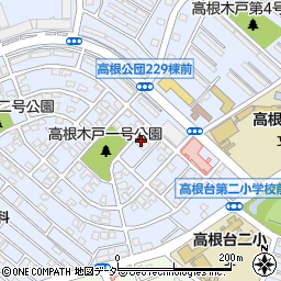 千葉県船橋市高根台4丁目26-7周辺の地図