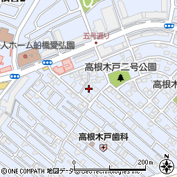 千葉県船橋市高根台4丁目4-8周辺の地図
