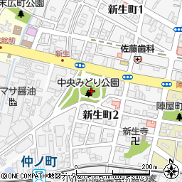 千葉県銚子市新生町2丁目11周辺の地図