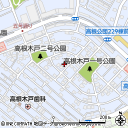 千葉県船橋市高根台4丁目11-9周辺の地図