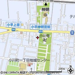 東京都小平市小川町1丁目712周辺の地図