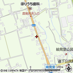 山梨県韮崎市藤井町駒井2674-1周辺の地図